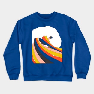 Summer surfing Crewneck Sweatshirt